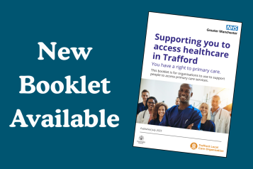 image showing the front cover of a health booklet