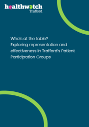 Front cover of Trafford PPG Report